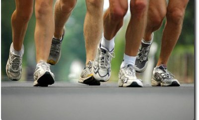 Running feet