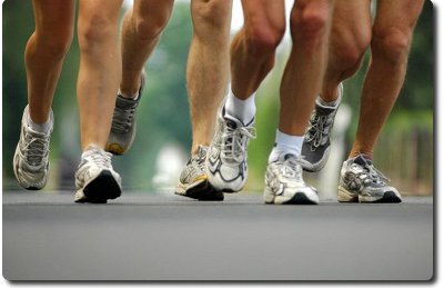 Running feet